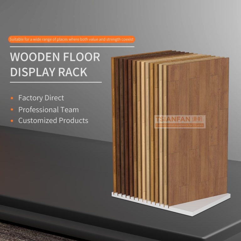 Wooden Floor Sleek Show Stand-WE051  WE051