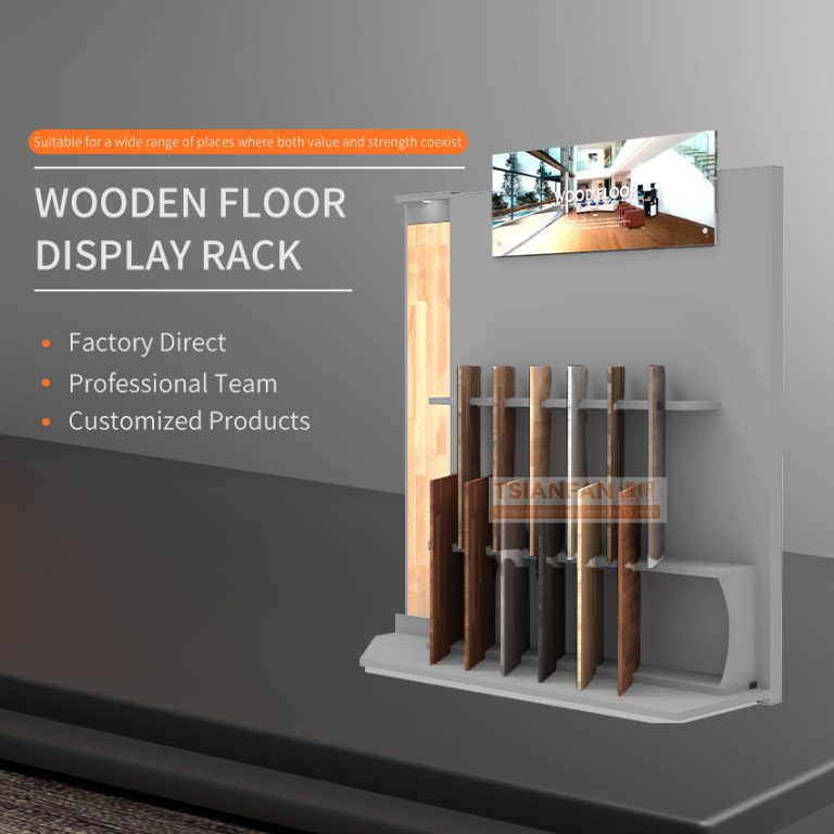 Sleek Wood Floor Exhibit-WE2038  WE2038