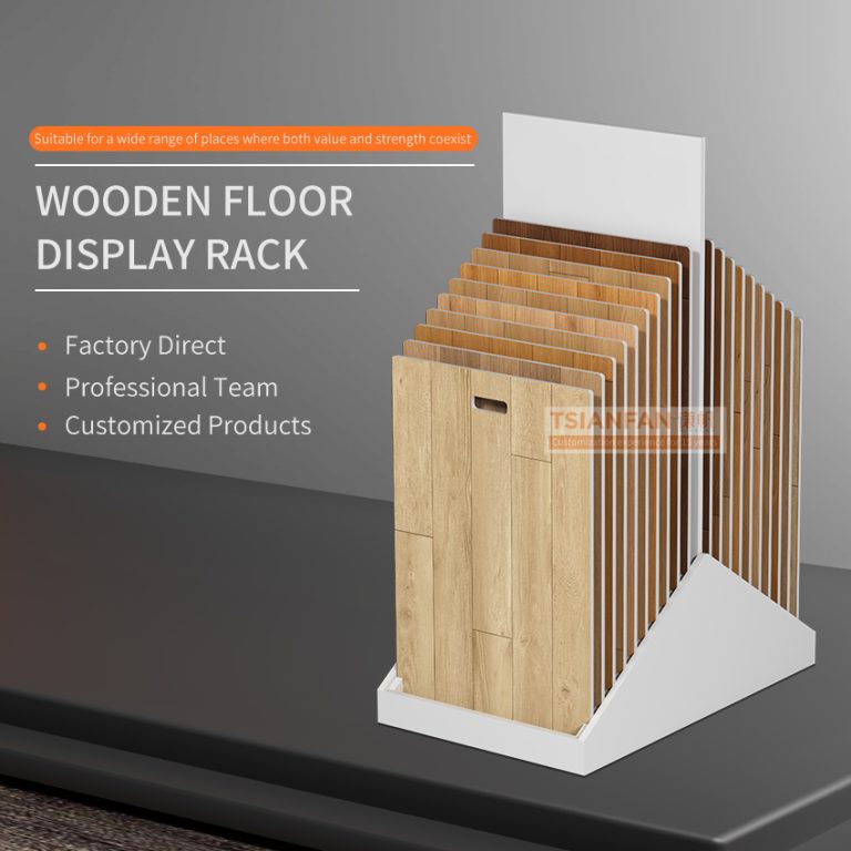Natural Wood Floor Plain Display Rack-WE962  WE962