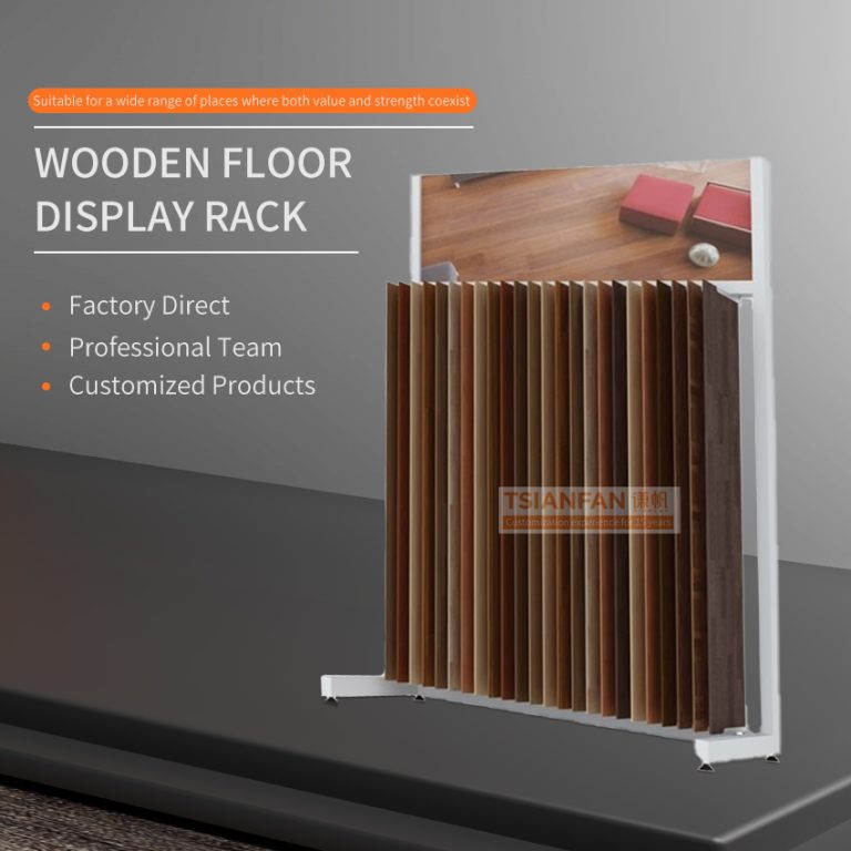 Wooden flooring exhibition stand with page turner-WF902  WF902
