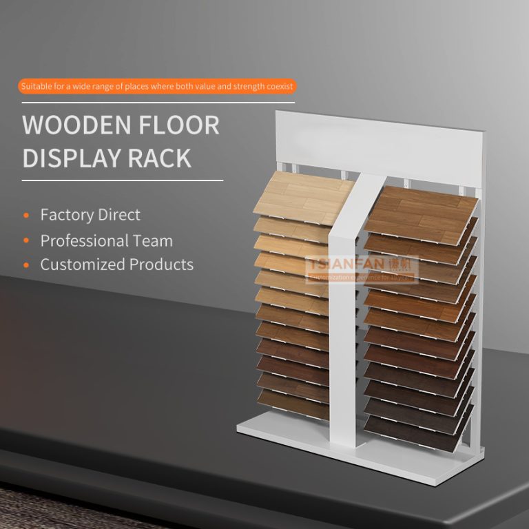 Multi-Layer Wooden Floor Display Rack-WL008  WL008