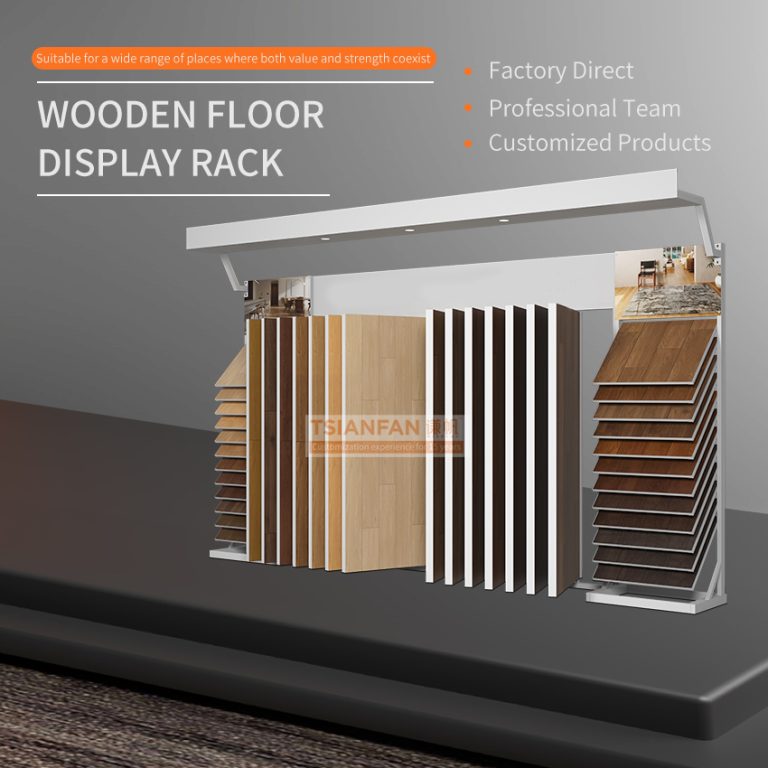 Combination Tiered Wooden Floor Display Rack-WZ911  WZ911