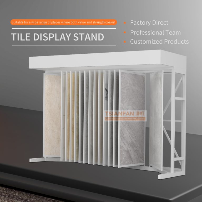 Ceramic marble tiles showroom display racks stand-CF013  CF013