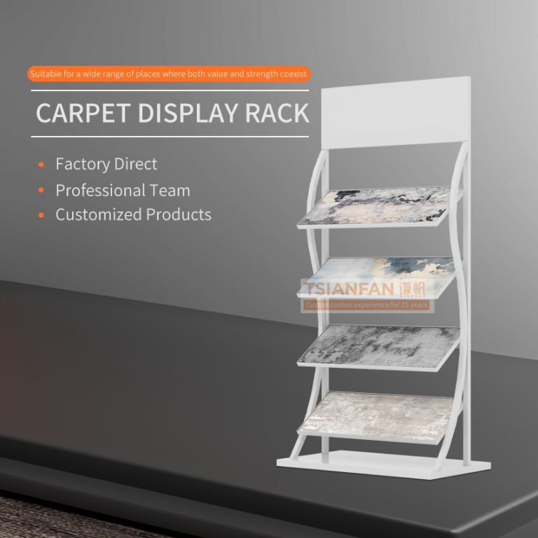 New style decorative tile display stand flooring showroom design ideas flooring display racks tiles display stand price-dl028  DL028