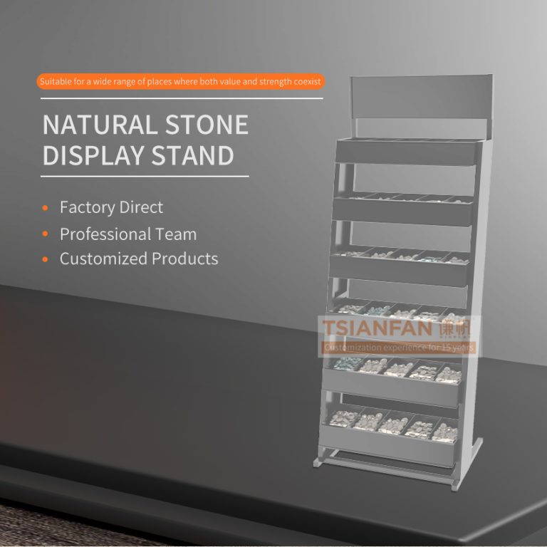 Contemporary stone exhibit shelves-SE109  SE109