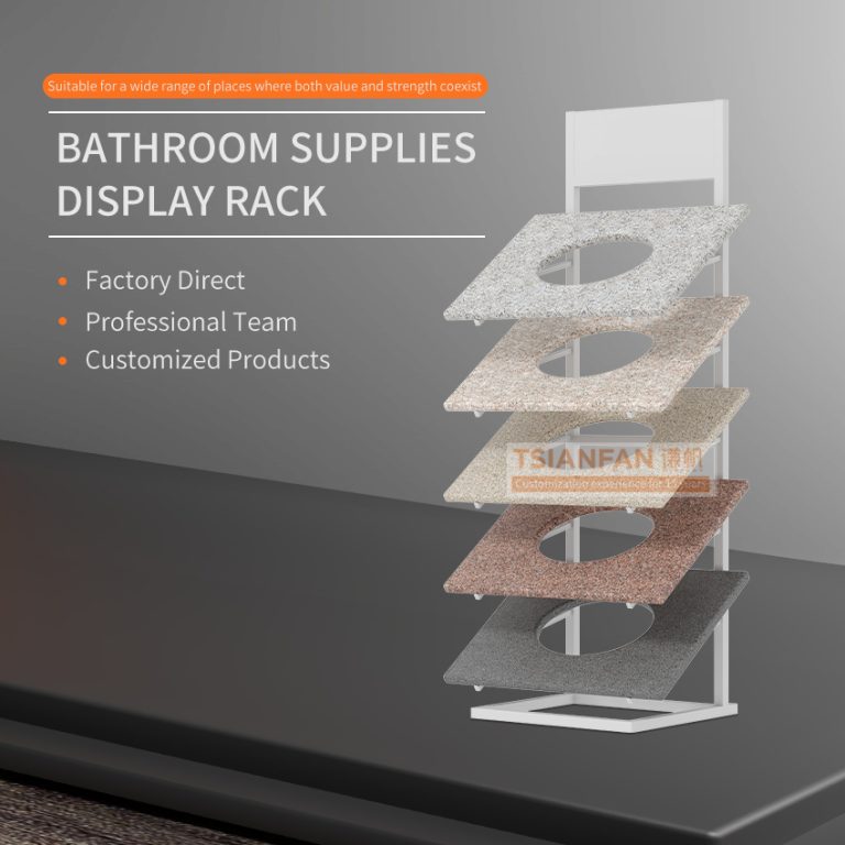 Bathroom ceramic tile floor display rack-VY005  VY005
