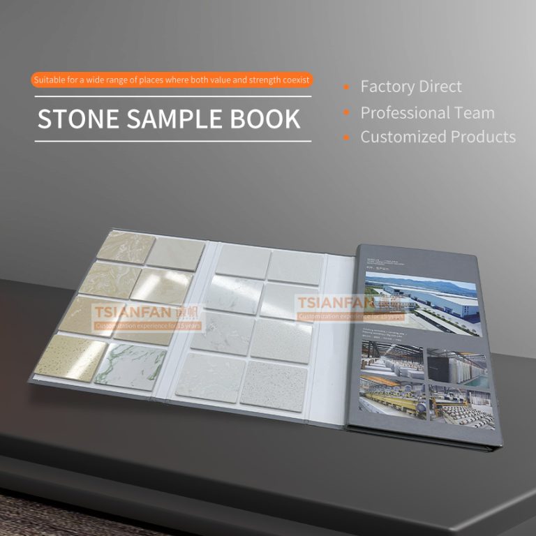 Portable display book stone sample catalogue-PP-5  PP-5