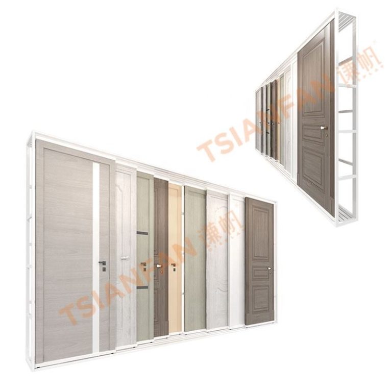 Push-pull rack with large wooden doors-D005-3  D005-3