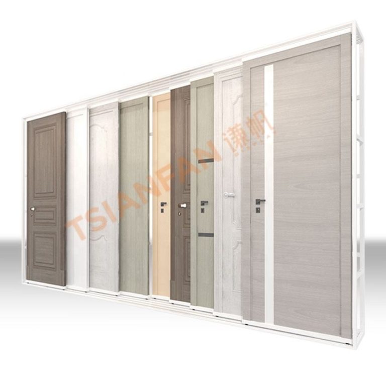 Displays Rack Tiles Wood Door Display Stand-D005-1  D005-1