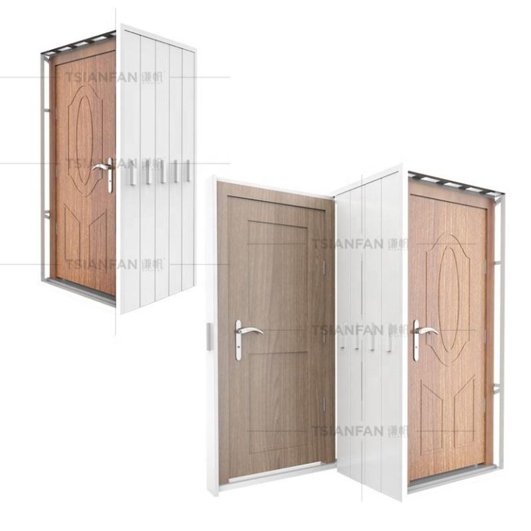 Wooden Door Stone Display Stand-D001-3  D001-3