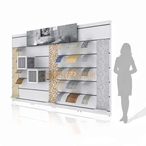 Hanging Showroom Sliding Tile Sample Display Rack-CC003-4 <span class="product-model"> CC003-4</span>