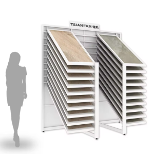 Sample Metal Ceramic Tile Pullout Display Rack Stand-XTF001-20 <span class="product-model"> XTF001-20</span>