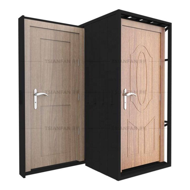Custom Wooden Stone Sample Rack Push Pull Showroom-D001-1  D001-1