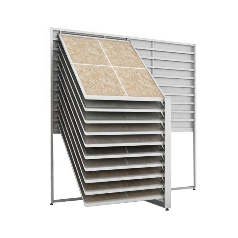 Quartz Slab Display Racks for Floor Installation-XT003-3  XT003-3