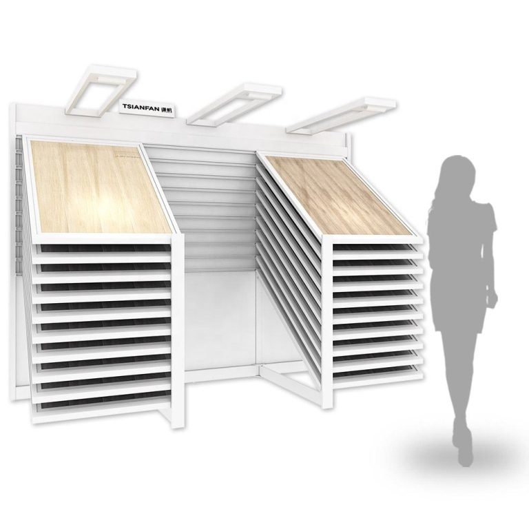 The product is a rack that displays tiles, and it can slide-XTF002-6  XTF002-6