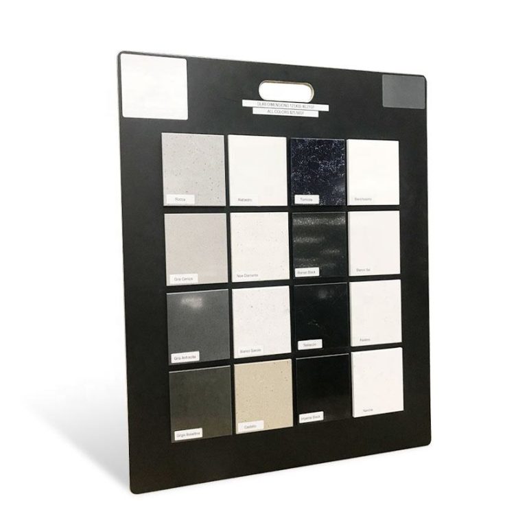 Scratch – resistant and Compact Stone Sample Board Display-STB002-1  STB002-1