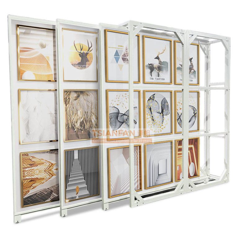Multi – tiered Painting Display Rack for Diverse Collections-TM047-1  TM047-1