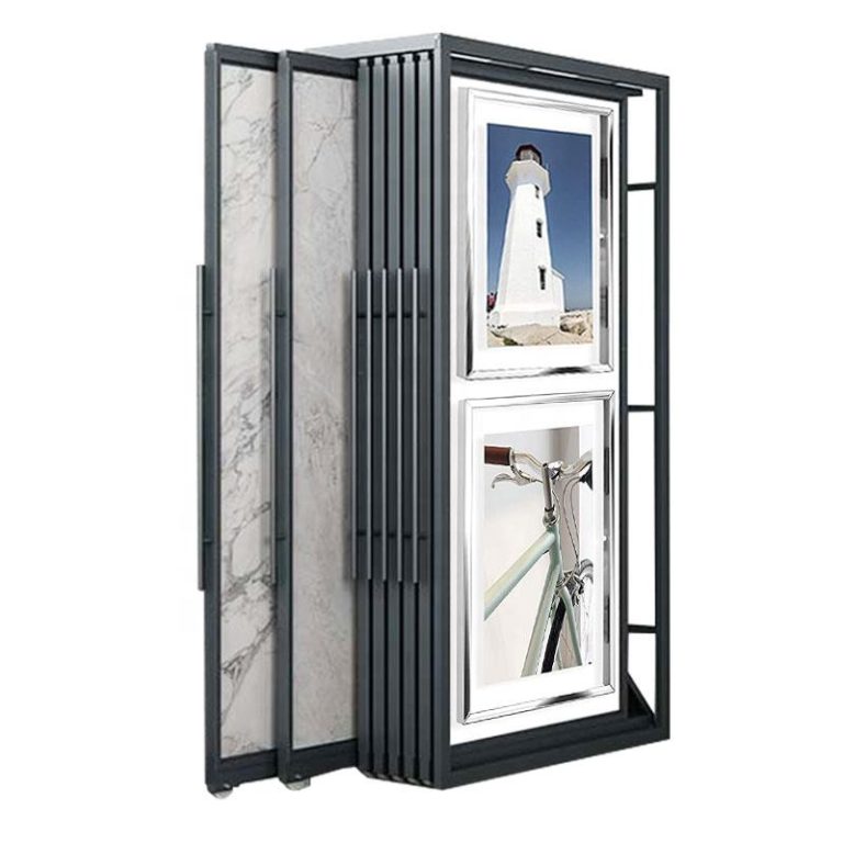 Mobile Painting Display Rack with Locking Wheels-YH001-2  YH001-2