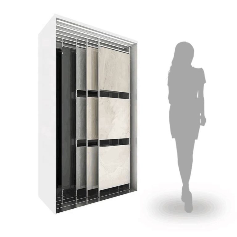 Push – pull Tile Displays Ideal for Tight Spaces-TL001-16  TL001-16