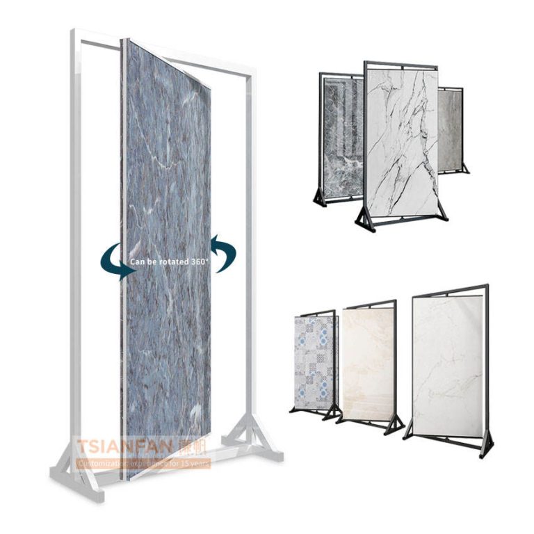 White LED rotating display stand for ceramic tile-DB001-2  DB001-2