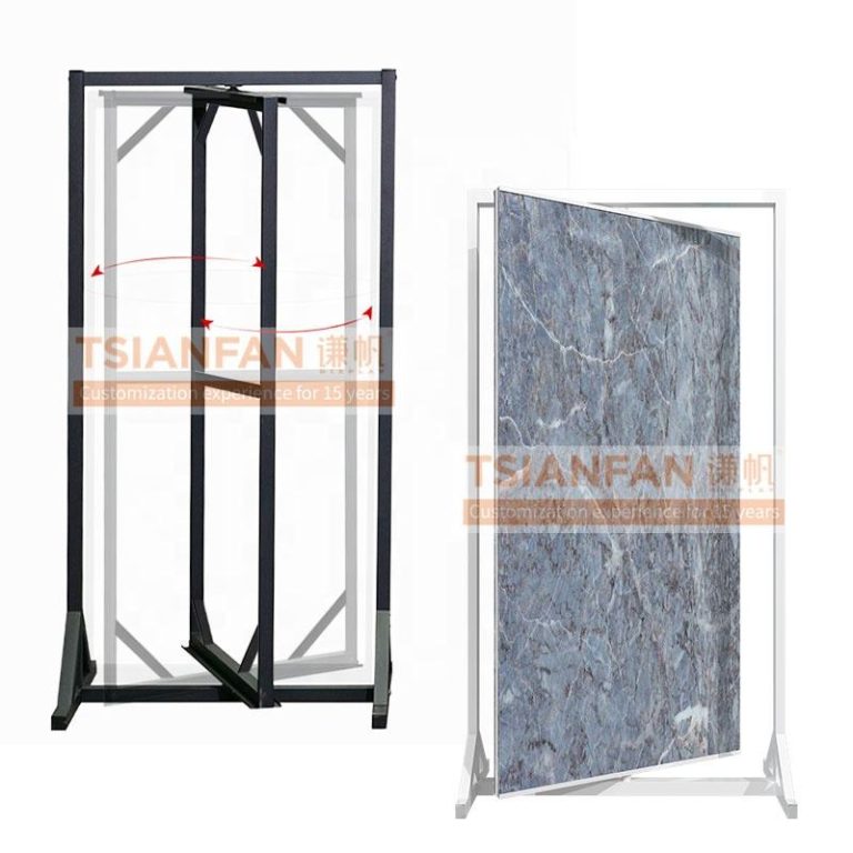 Simple rotate tile sample rack for stone marble panel-KF003-3  KF003-3