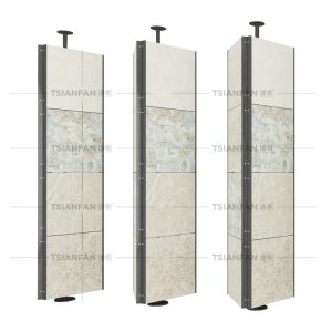 Simple rotating spinner rack counter top for Tile Displays-XZMF002-3 <span class="product-model"> XZMF002-3</span>