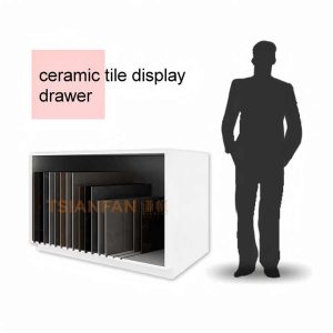 Slim LED-Backlit Tile Showcase Cabinet-CC002-9 <span class="product-model"> CC002-9</span>