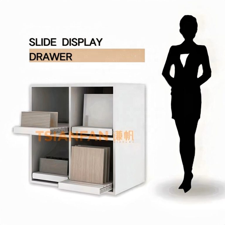 Tile Cabinet Displays Aesthetically Pleasing and Practical-CC002-13  CC002-13