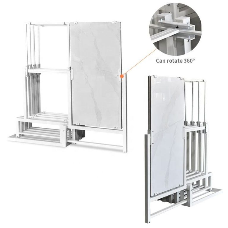 Granite stone marble push pull ceramic tile stand display-TLF006-2  TLF006-2
