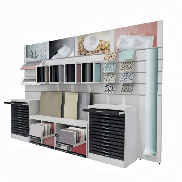 Unleash the Power of Stone Combination Display Rack-CJ3008  CJ3008