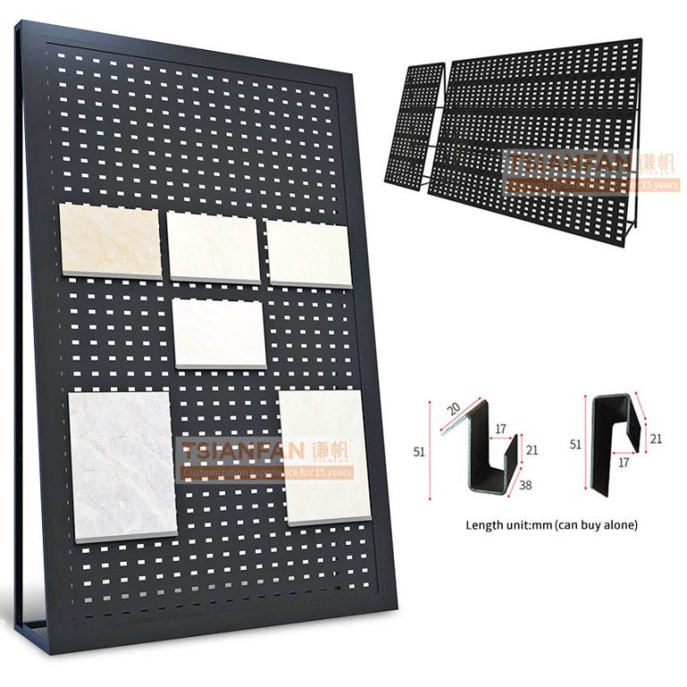Capitalize on the Distinctive Functions of Tile Wall Panel Displays Rack-TM050-1  TM050-1