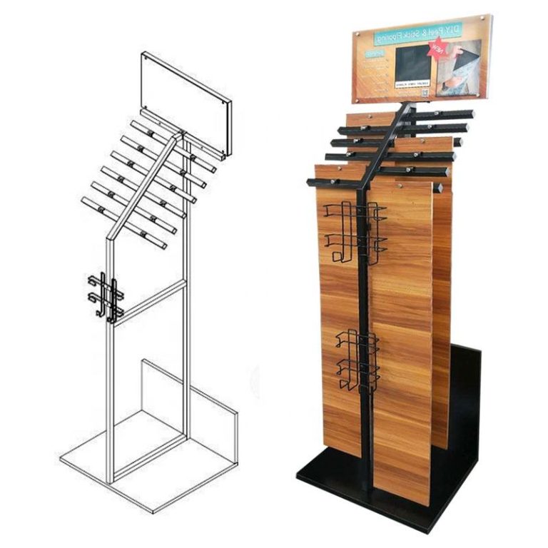 Straightforward and Functional Solid Wood Floor Stand-WDF007-5  WDF007-5