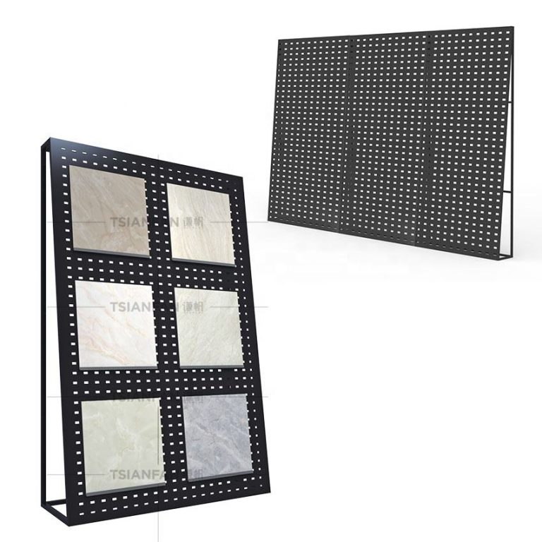 Uncover the Sophisticated Design Details of Tile Wall Panel Displays Rack-DDF002-1  DDF002-1