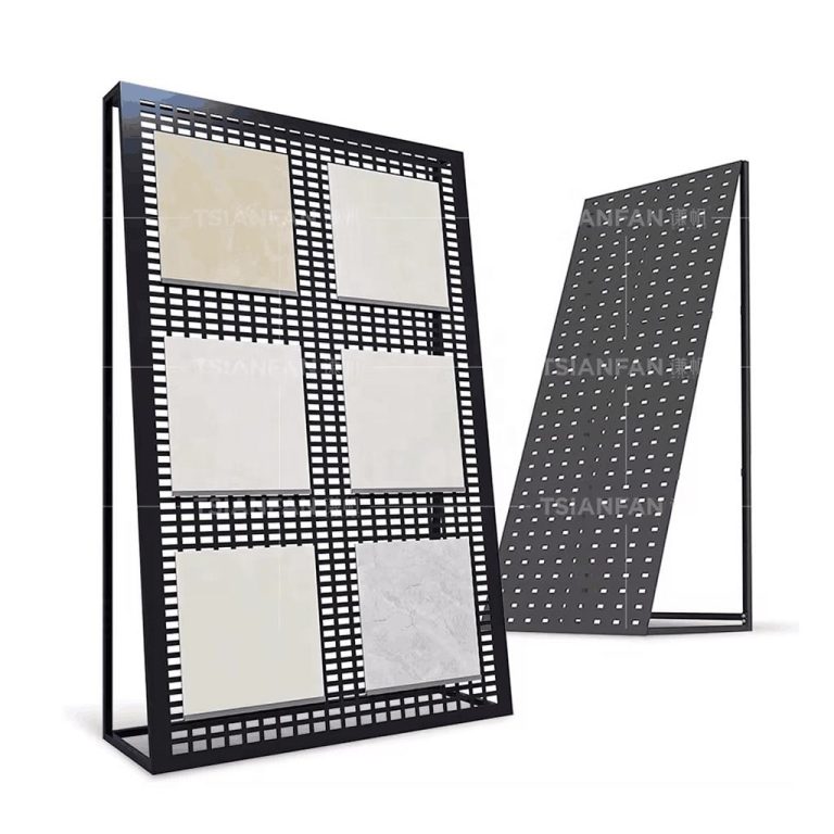 Custom – Tailored Tile Wall Panel Displays Rack to Fit Your Needs-DDF001-3  DDF001-3