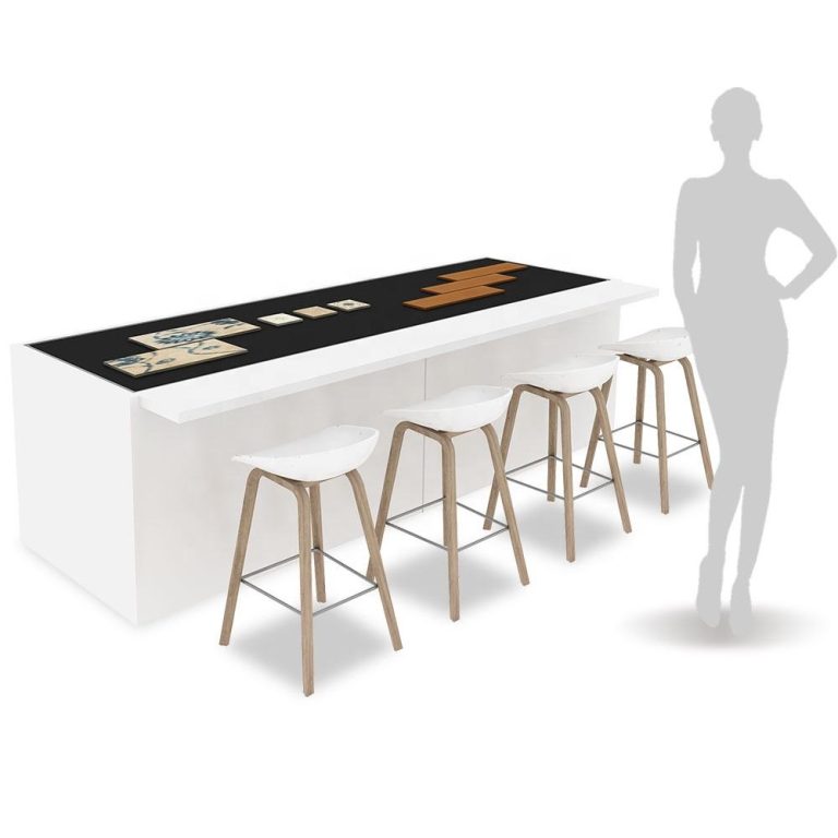 Unlock the Hidden Advantages of Tile Stone Display Desk-CC001-4  CC001-4