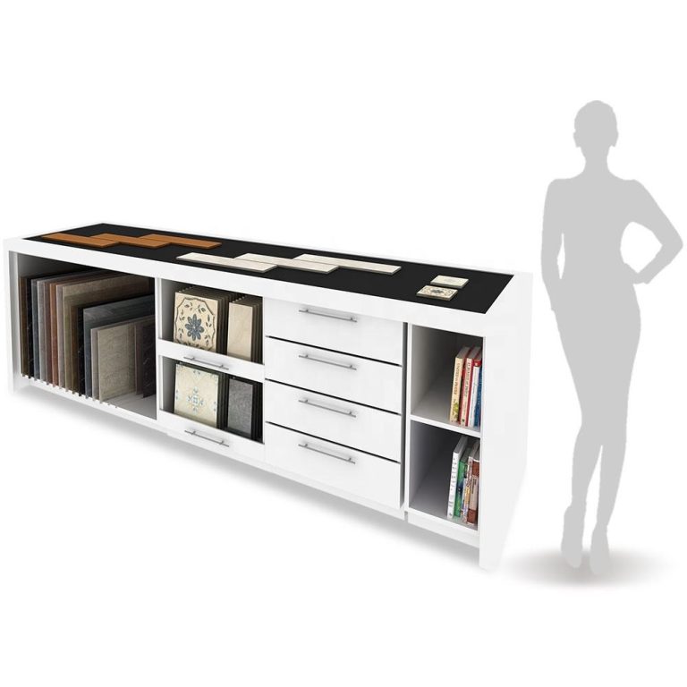 Capitalize on the Distinctive Traits of Tile Stone Display Desk-CC001-2  CC001-2
