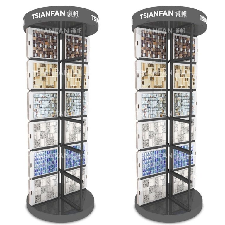 Classic-shaped Mosaic Display Rack-MJ002-4  MJ002-4