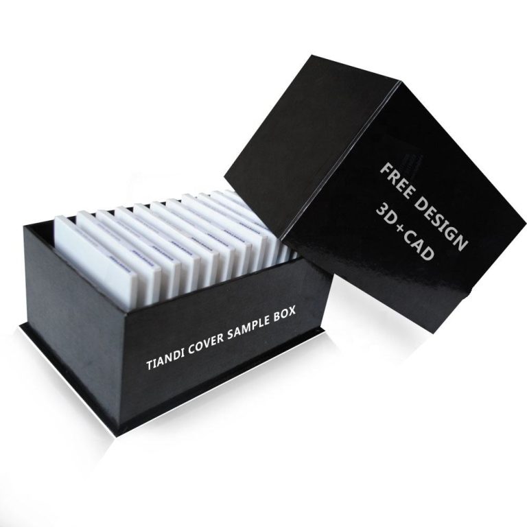 Unveil the Stylish Design Concept of Stone Sample Paper Box-YPHF001-14  YPHF001-14