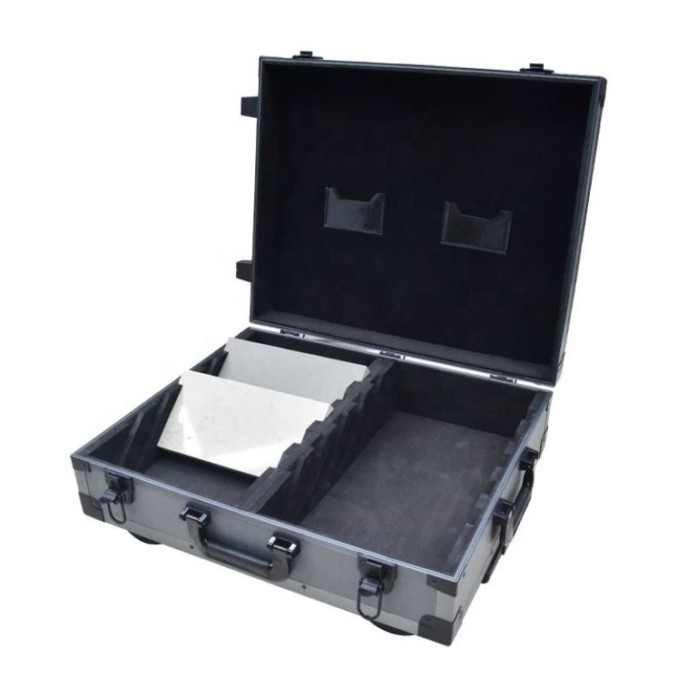 Amplify Sample Appeal with Stone Sample Aluminum Box-LGX001-5  LGX001-5