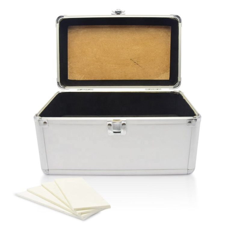 Uncover the Sophisticated Design Details of Stone Sample Aluminum Box-LHF001-11  LHF001-11