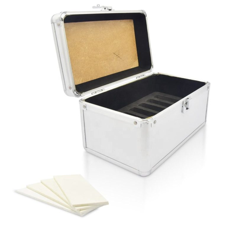 Enhance Product Presentations with Stone Sample Aluminum Box-LHF001-12  LHF001-12
