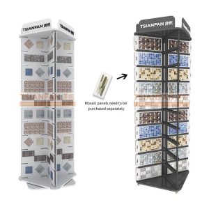 Stain-resistant and Easy-to-maintain Mosaic Display Rack-TM046-2 <span class="product-model"> TM046-2</span>
