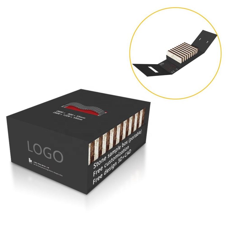 The Competitive Edge of Stone Sample Paper Box-YPHF002-8  YPHF002-8