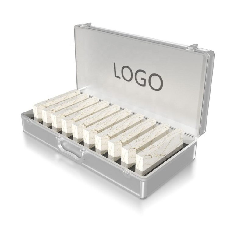 Traditional Boxes vs Stone Sample Aluminum Box The Difference Is Clear-LHF001-1  LHF001-1