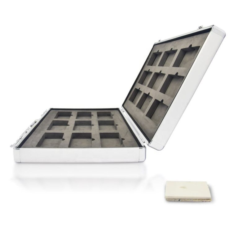 Custom portable aluminum trade show stone sample display stand-LHF001-14  LHF001-14