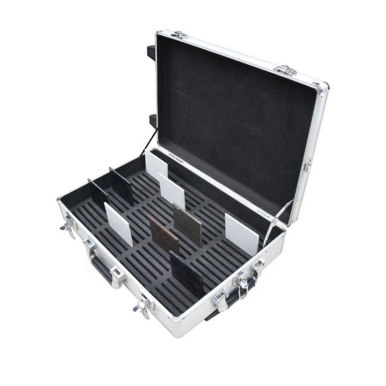 Unveil the Top – notch Benefits of Engineered Stone Sample Display Aluminum Case-LGX002-4  LGX002-4