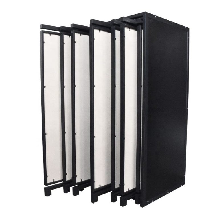 Multi – tier Wood Push – pull Shelving Unit for Ample Storage-WDF004-5  WDF004-5