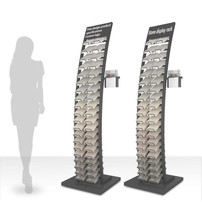 Stone Sample Standing Display Rack Quality That Stands the Test of Time-LDF001-5  LDF001-5