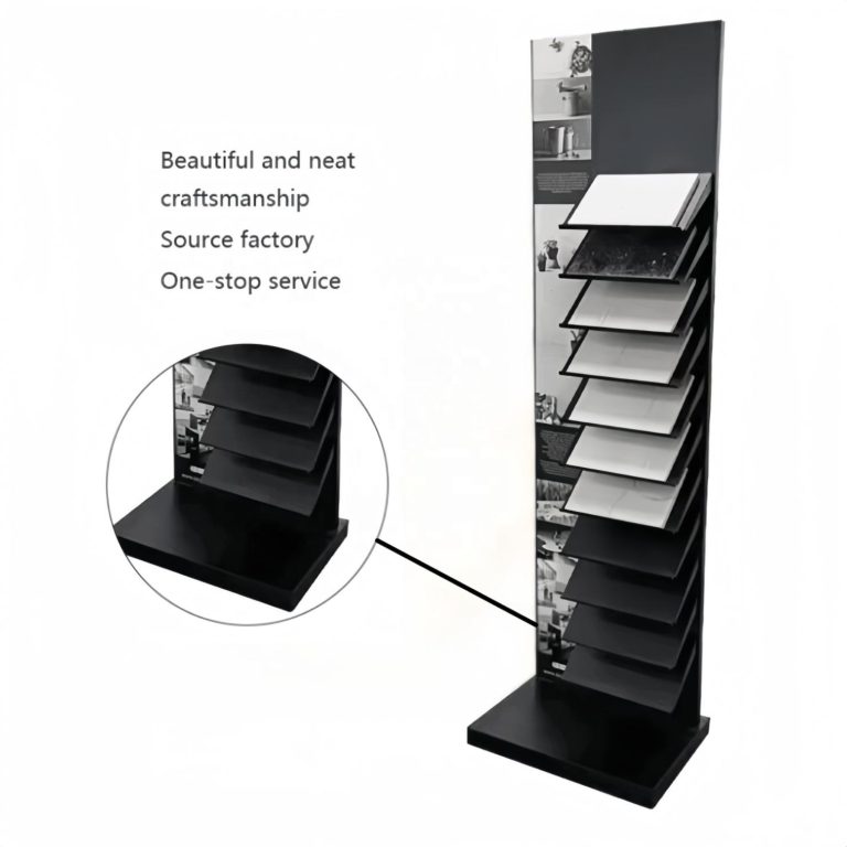 Marble granite stone tile showroom floor display stand-LD010-5  LD010-5