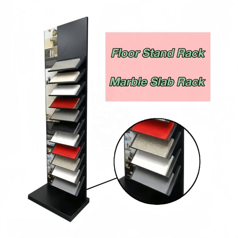 Granite slab ceramic tile sample floor display stand rack-LD010-4  LD010-4